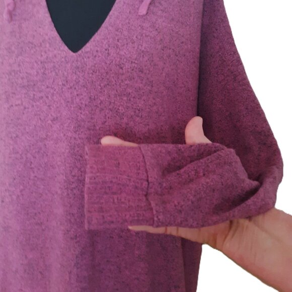 Torrid Super Soft Plush Knit Hoodie Sweater - Picture 5 of 7